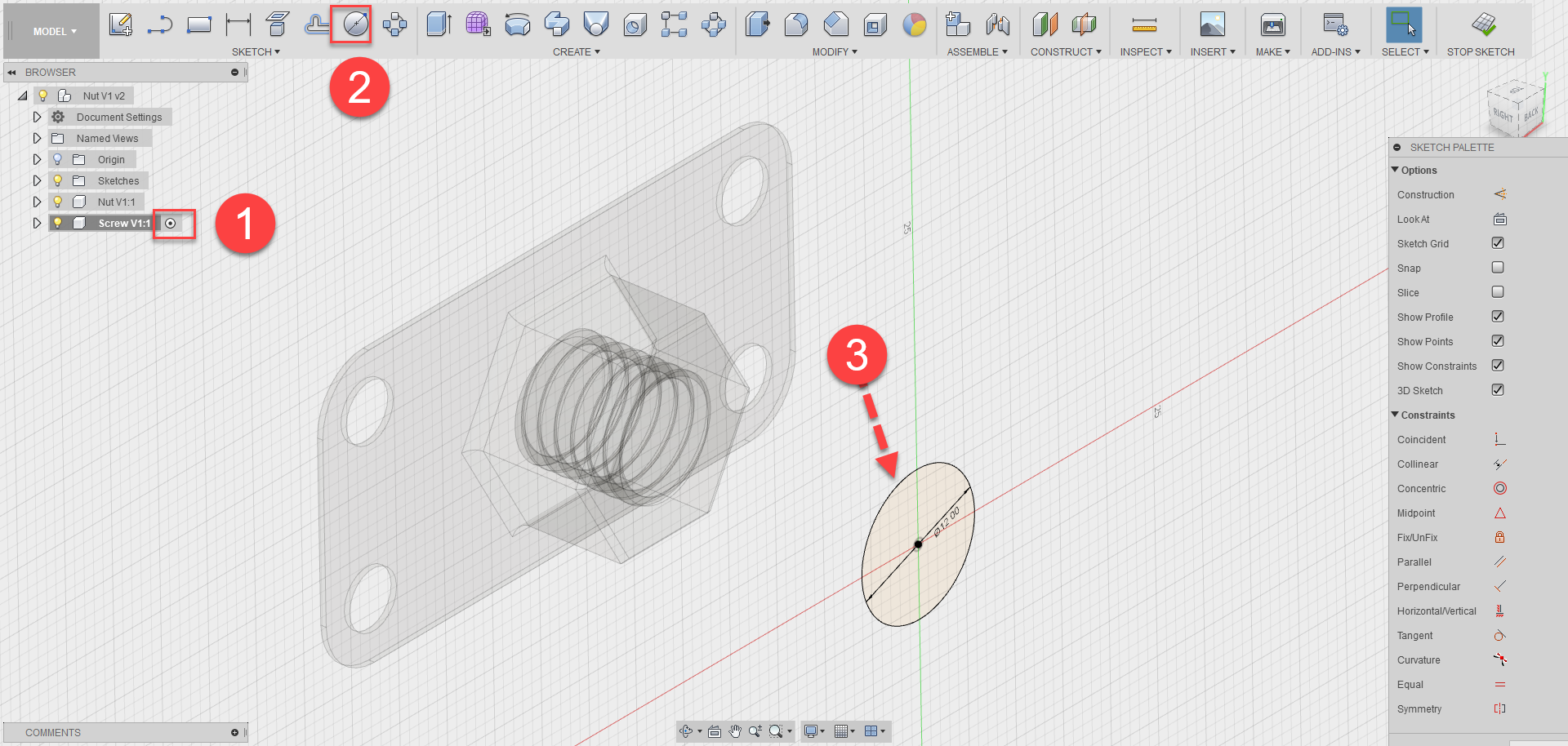 Fusion 360 Tip & Trick 52 การทำเกลียวขั้นสูง