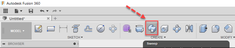 Fusion 360 Tip & Trick 58 การ Sweep