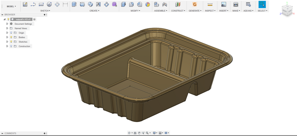 Fusion 360 Tips : Split Core and Cavity 