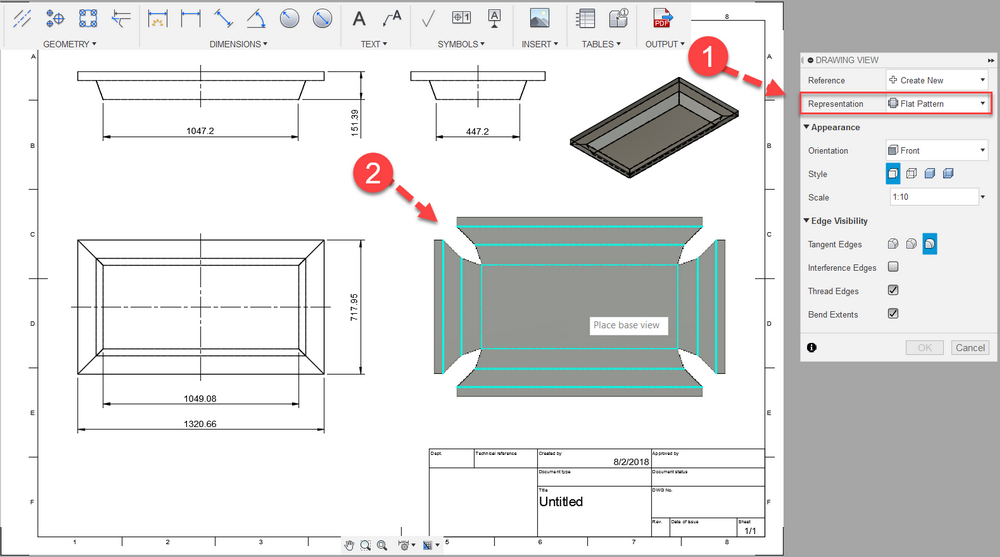 Fusion 360 Tips & Tricks #77 แผ่นคลี่