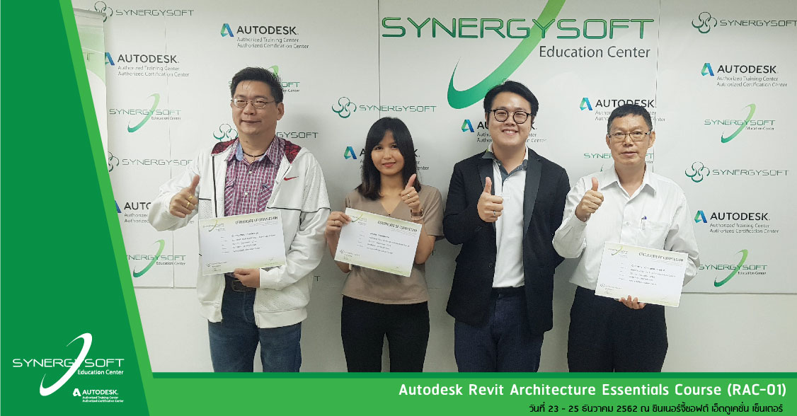 Synergysoft Education Autodesk Revit Architecture Essentials Course