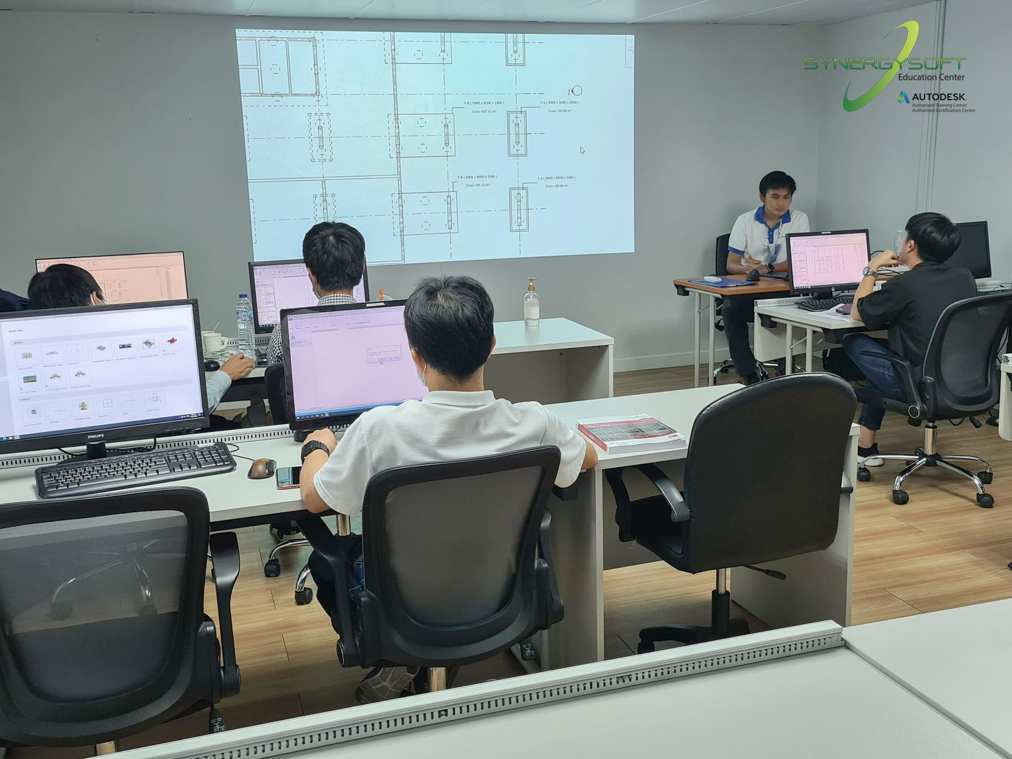 Synergysoft Education Autodesk Revit Structural Modeling for Large Building Project