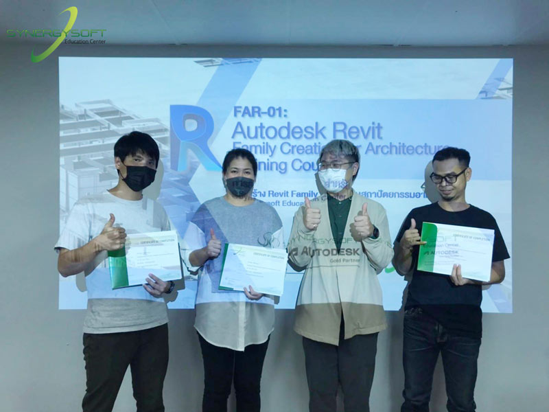 Synergysoft Education Autodesk Revit Family Creation for Architecture Training Course