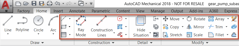 Autodesk AutoCAD Mechanical 2018