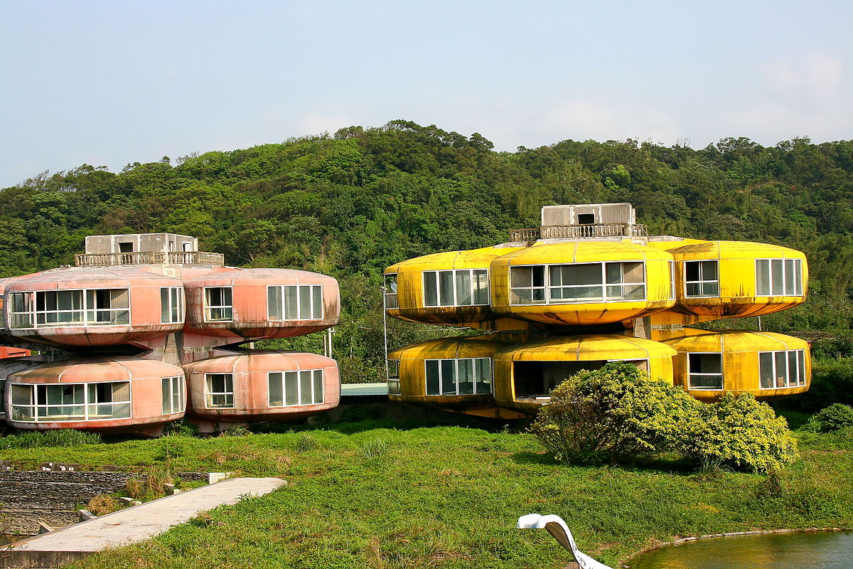 ufo houses taiwan