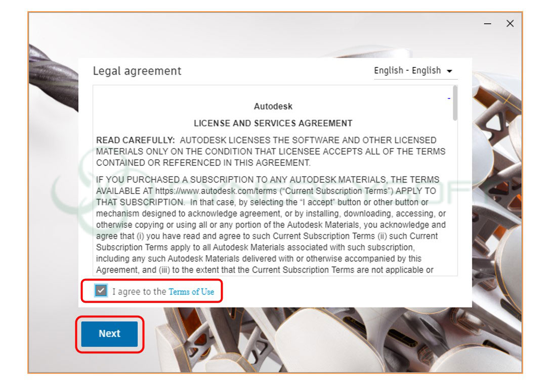 insall AutoCAD2022 04