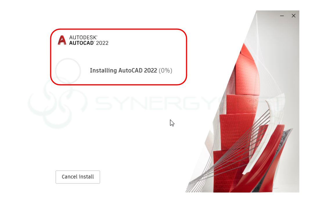 insall AutoCAD2022 06
