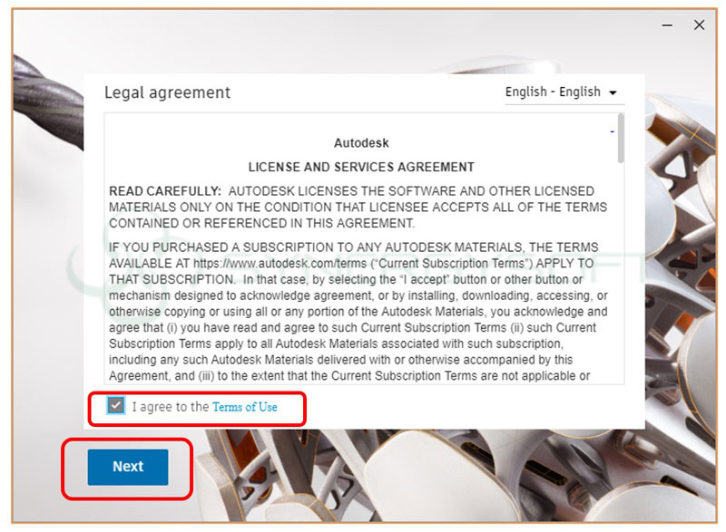 insall AutoCADLT2022 04