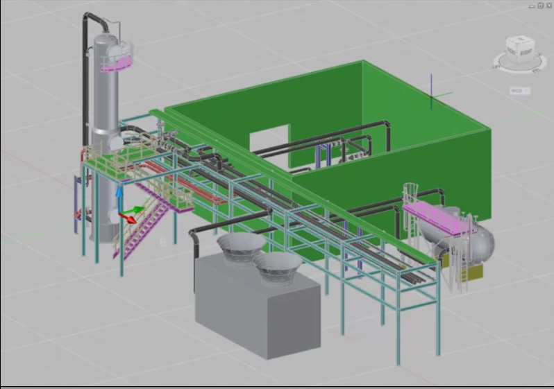 Synergysoft AutoCAD Plant3D ออกแบบโรงงาน ปิโตรเลียม งานท่อ