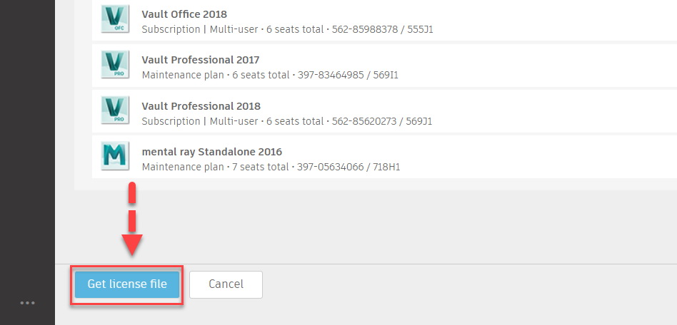 วธการ Generate License File Multi User License ใน Autodesk Account7