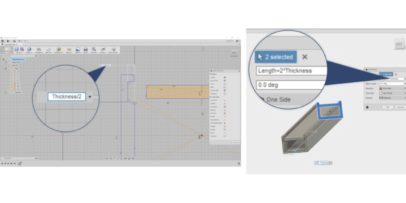 Making Parametric Models in Fusion360