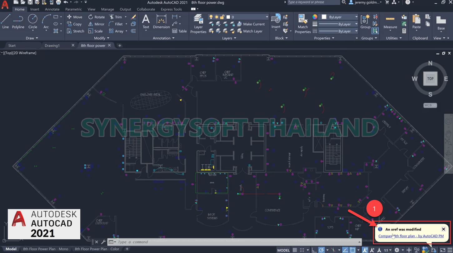 Synergysoft AutoCAD 2021 XREF Compare