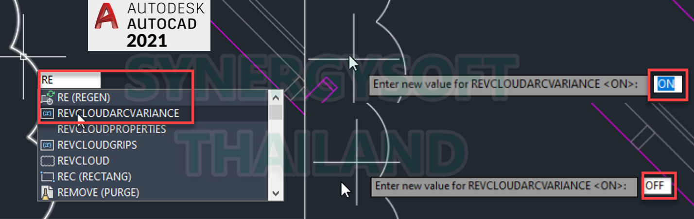Synergysoft AutoCAD 2021 Revision Cloud Enhancements