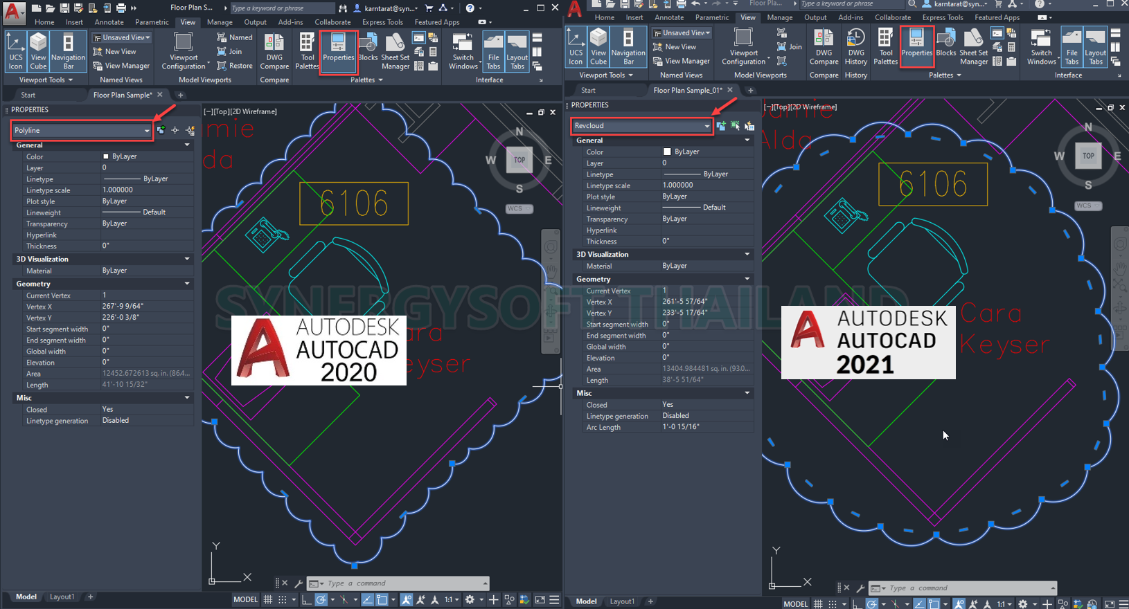 Synergysoft AutoCAD 2021 Revision Cloud Enhancements